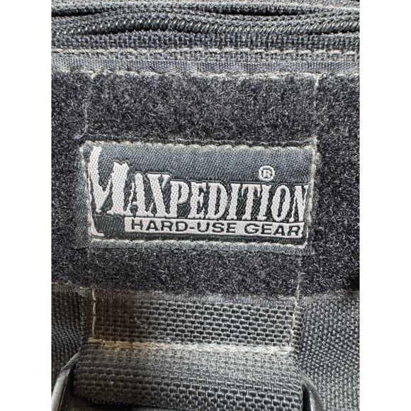 Expedition Hard Use Gear Tactical Black Jumbo Sling Bag Multi Pocket Utility - Picture 2 of 9